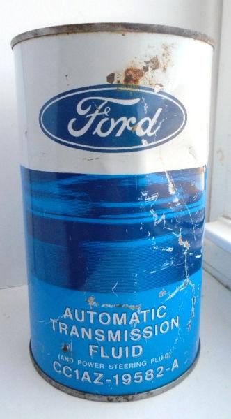 Vintage 1975's FORD ATF Imperial Quart Can FULL