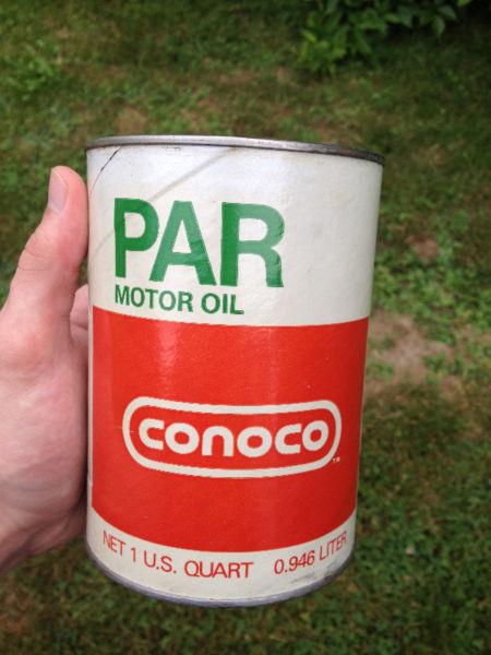 Vintage Conoco Motor Oil (1 U.S. Quart) Can