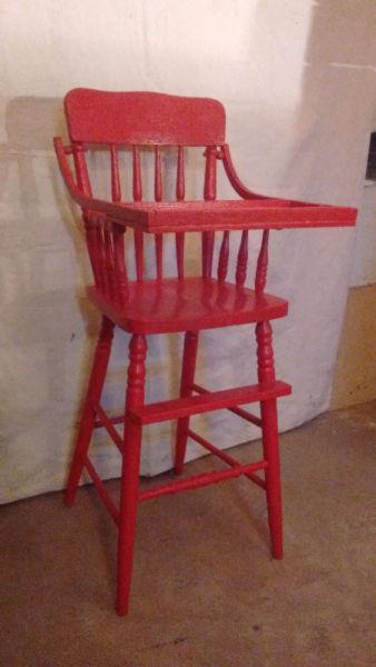 old high chair