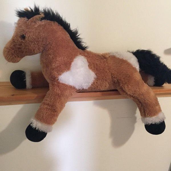 Large stuffed horse