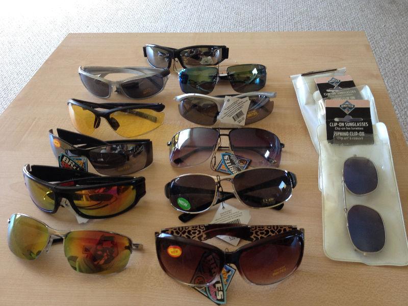sunglasses in variety of colours and looks