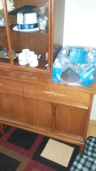 Hutch and buffet plus dressers plus electric lawnmower