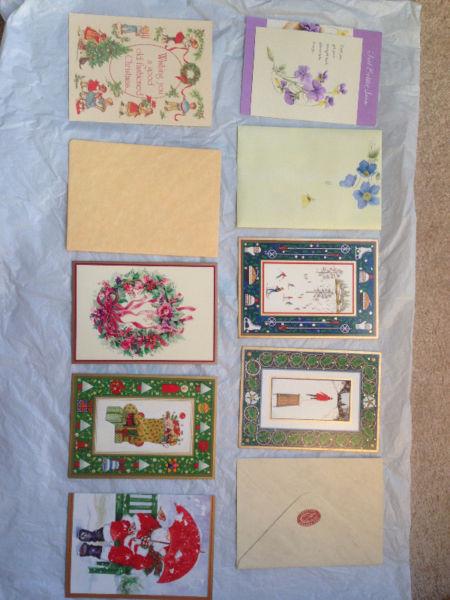 Christmas / Happy New Year Cards with envelopes -- brandnew @$1