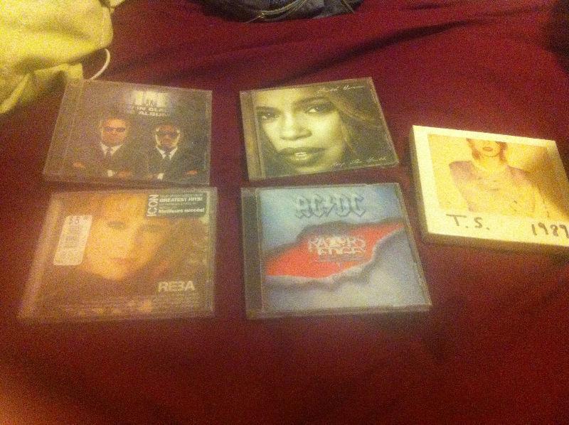 5 different CDs