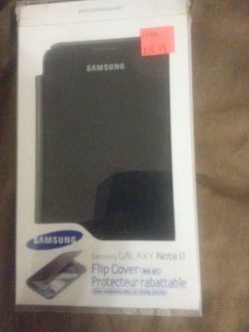 Brand new Genuine Samsung galaxy note2 flip cover case
