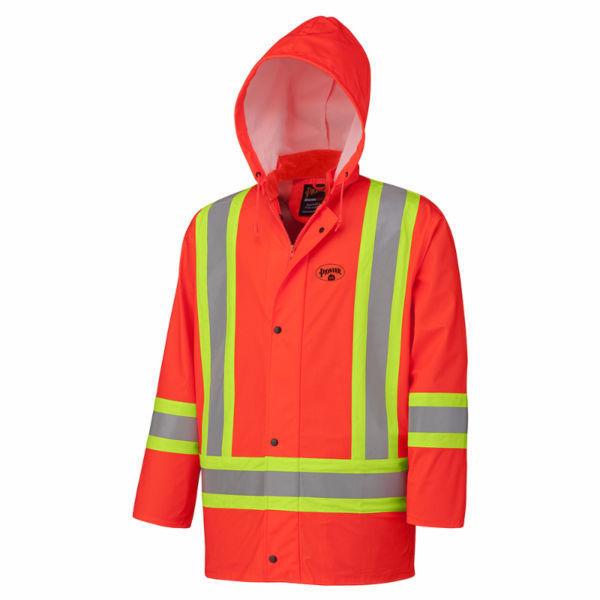 Men's Pioneer FR High Vis Rain Coat XL