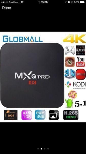 MXQ Pro Android Free TV Box (kodi)