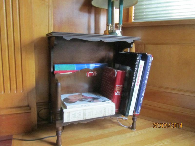 Hardwood Bookcase Table