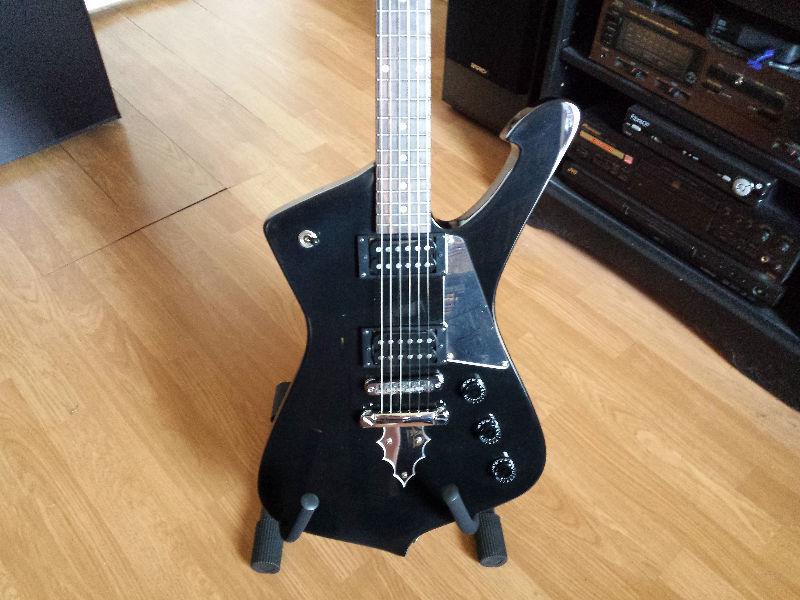 Paul Stanley Ibanez Iceman with heavy duty gig bag for sale