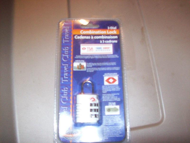 3 dial combination lock new