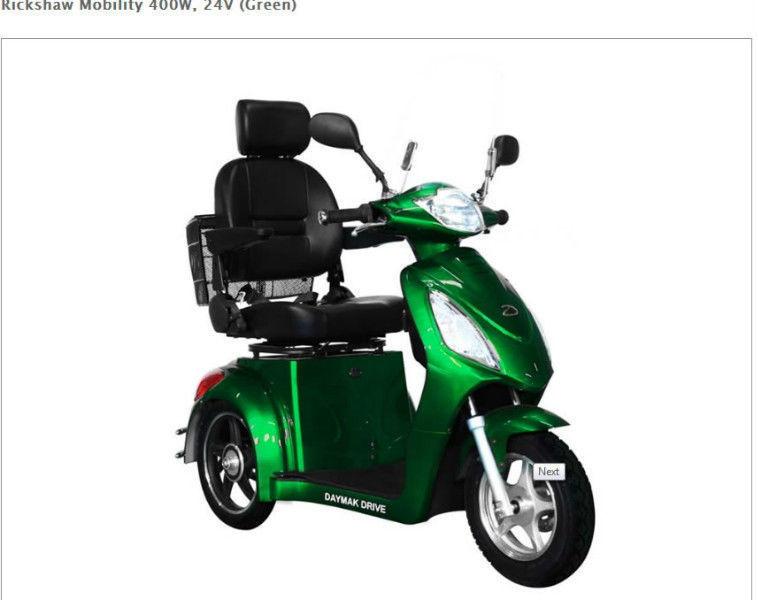 MOBILITY SCOOTERS - NEW and PRE-OWNED IN STOCK