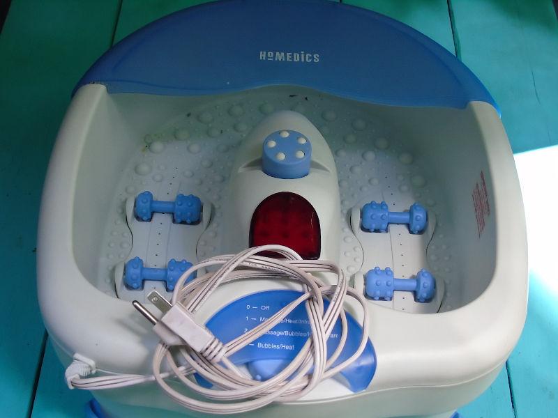 SOLD! at-home foot spa (like new) with original box and manual