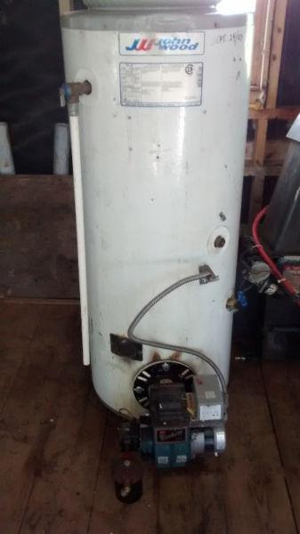 Oil fired hot water heater - Great condition