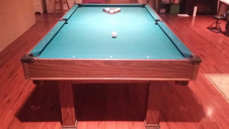 Pool table, ping pong table combo