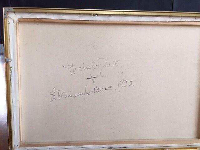 Micheal Reid painting signed by artist original
