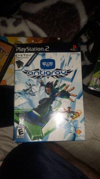 Antigrav ps2 complete in box, with eye toy