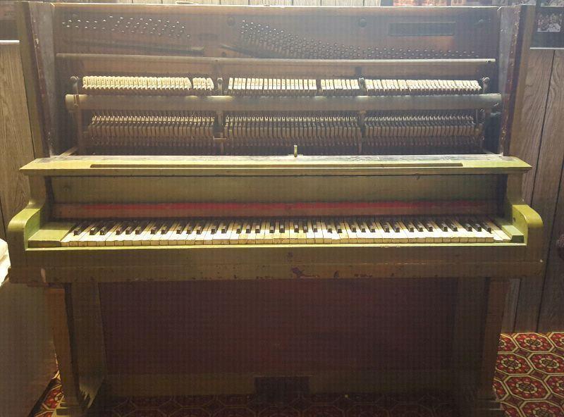Antique Weser Bros piano
