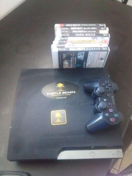 PS3 controller and games