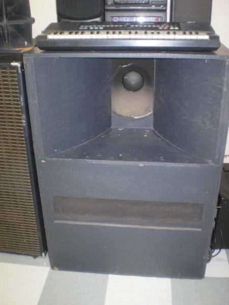VINTAGE THEATRE SPEAKER AND TWEETER FOR SERIOUS COLLECTORS