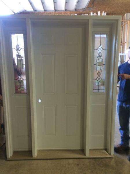 Brand new double sidelight door