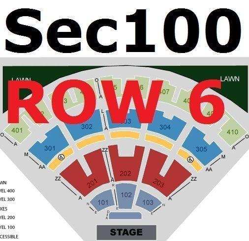 Fifth Harmony August 11 - 2/4 E-Tickets - Section 101 Row F