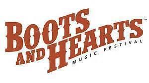 Boots & Hearts (2) Tickets $275