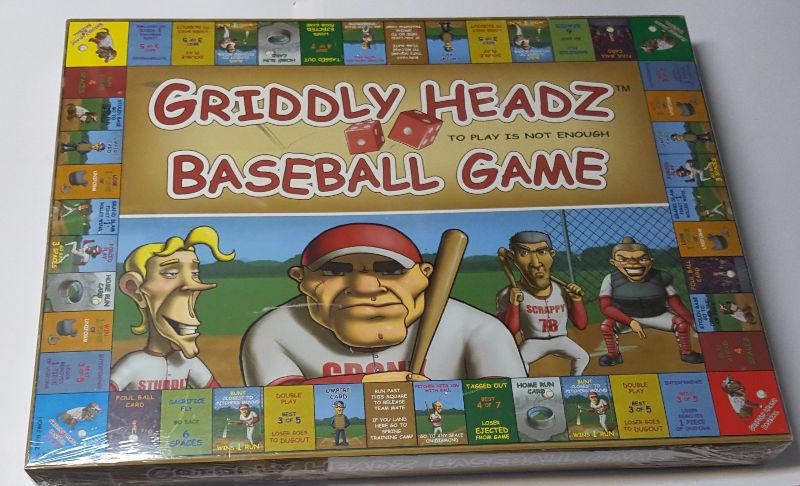 Griddly Headz Baseball Game Deluxe Edition by Griddly Games