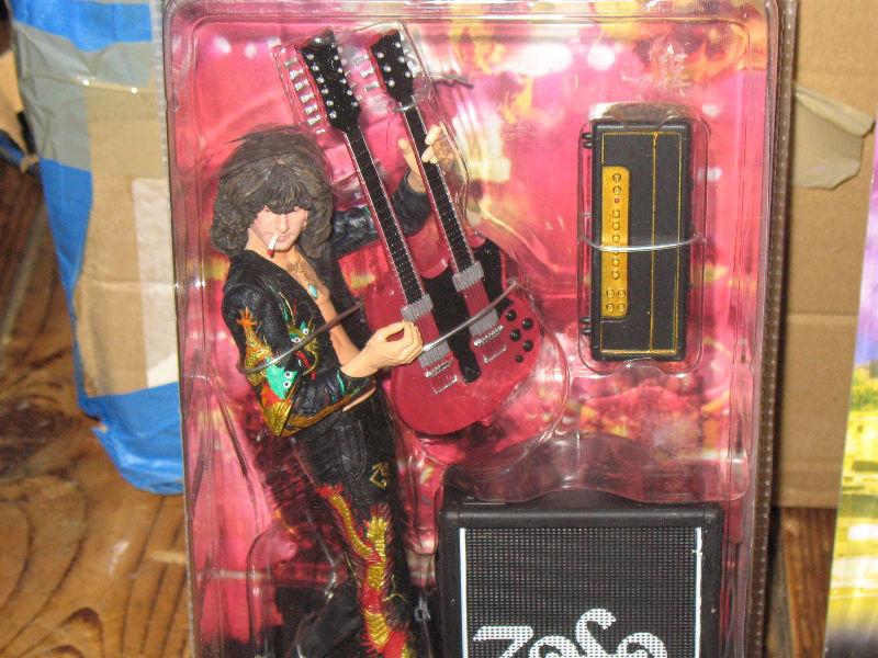 Mcfarlane Music Figures - Jimi Hendrix, Motley Crue, Jimmy Page