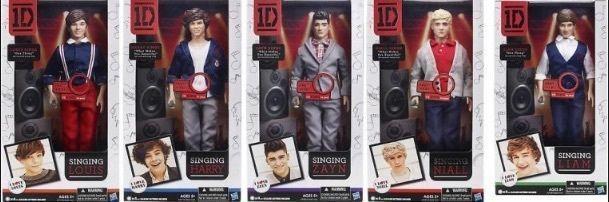 Never Opened Singing One Direction Dolls
