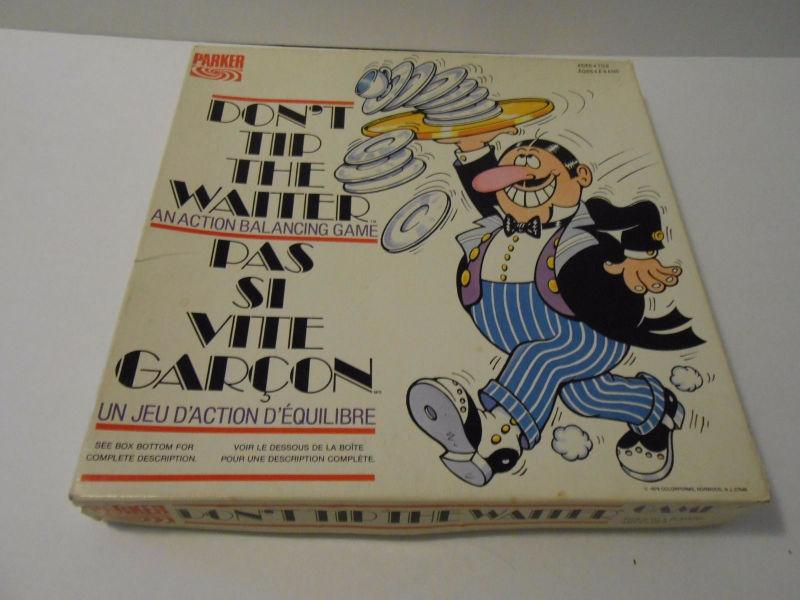 Don't Tip the Waiter- 1979 - VERY RARE VINTAGE GAME