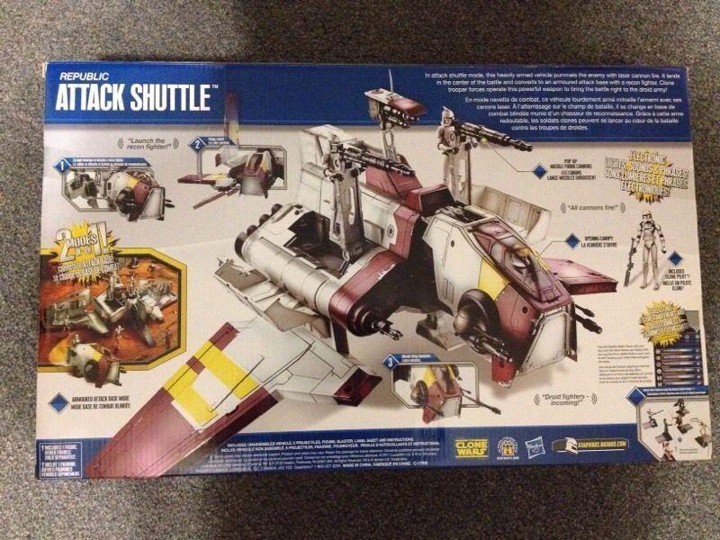 Star Wars The Clone Wars Republic Attack Shuttle