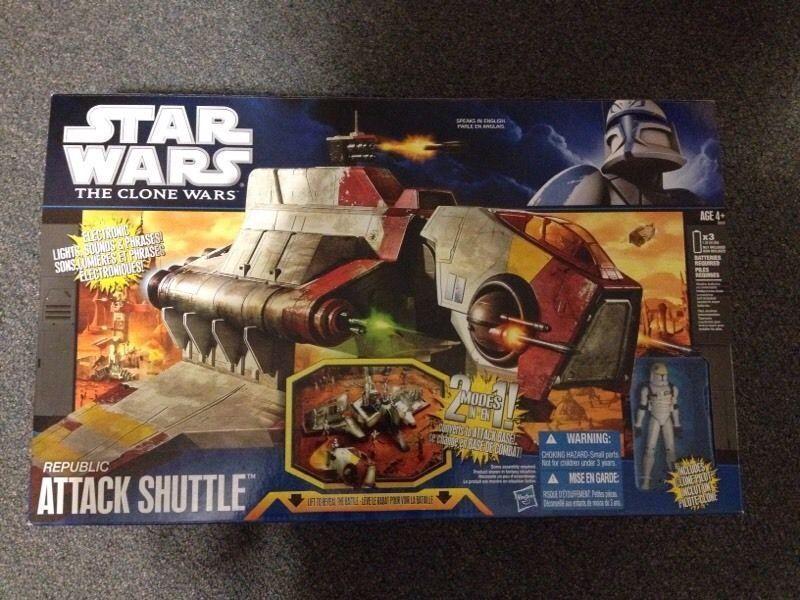 Star Wars The Clone Wars Republic Attack Shuttle