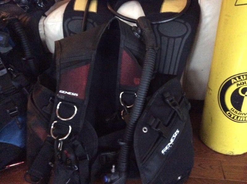 Complete dive gear. His & hers