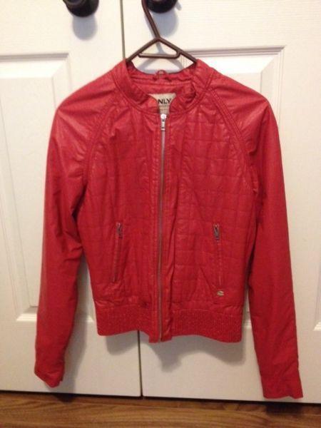 Ladies jacket-red