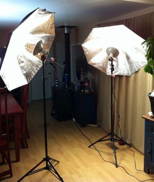 Ensemble de studio de photo