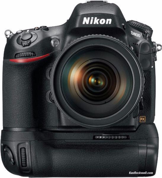 Nikon D800+D800E+D810 BATTERIE GRIP + 2 LOADER CHARGEUR 100%NEUF