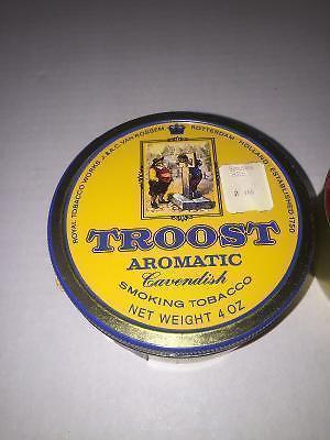 Troost Special & Aromatic Smoking Tonacco Tins Very Nice