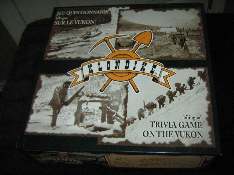 Vintage Klondike On The Yukon Bilingual Trivia Game(1996) NEW!
