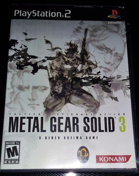 Metal Gear Solid 3 (PlayStation 2)