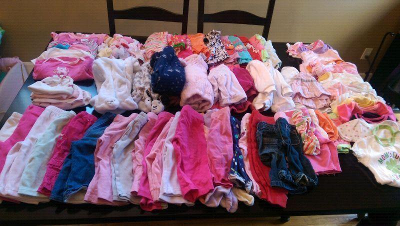 0-6 Month Baby Girl Clothes