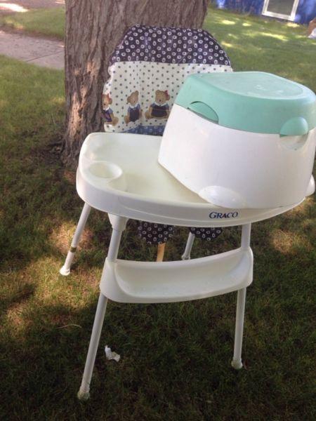Free high chair and potty !!!