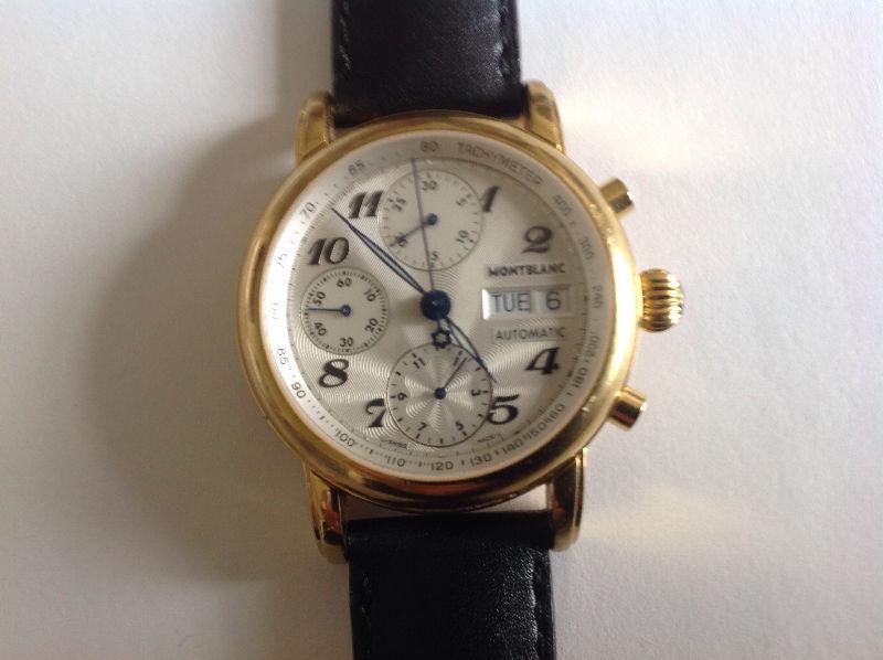 MONTRE MONTBLANC MEISTERSTUCK CHRONOGRAPHE 7001