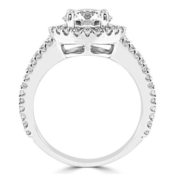Bague de fiançailles 1.25CTW Round diamond engagement ring