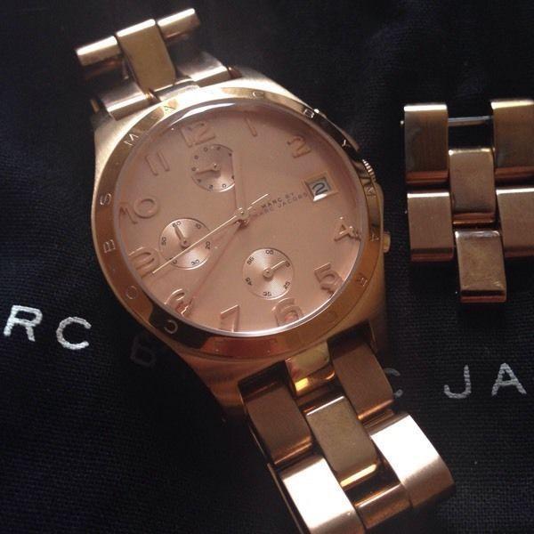 Marc Jacobs Watch Montre Rose Gold Louis Vuitton $255