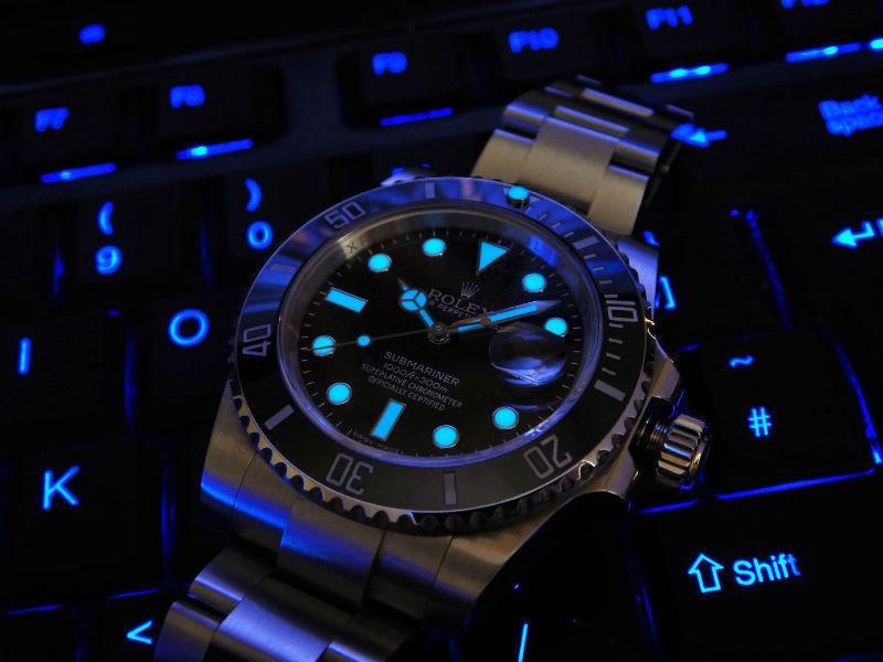 **NEW ROLEX Submariner Ceramic Black Swiss Watch**