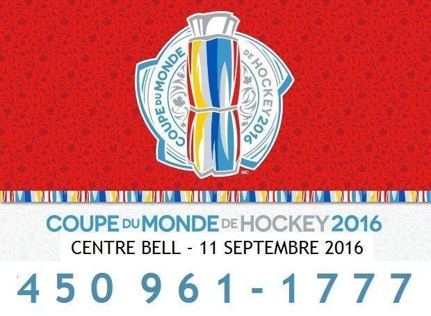 COUPE DU MONDE DE HOCKEY 2016 : CENTRE BELL SECTION ROUGES !!!