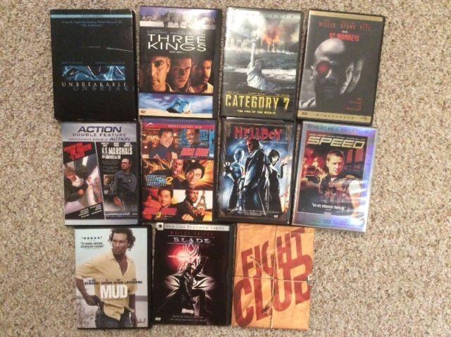 14 ACTION PACKED DVDs