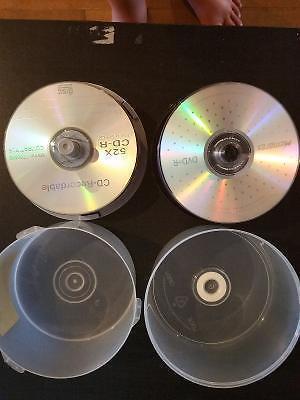 Empty DVDs and CDs
