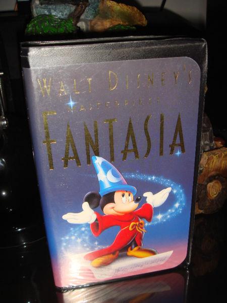 VHS-WALT DISNEY-ORIGINAL-FANTASIA-FILM/MOVIE