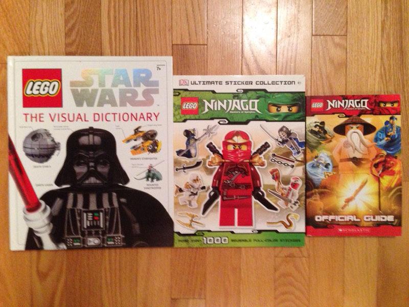 3 Lego Books